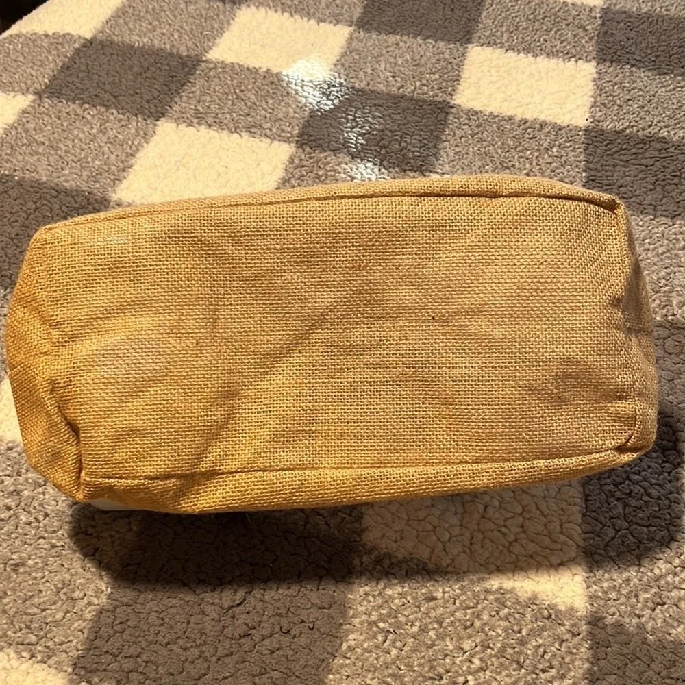Burlap style Gift Bag or Basket